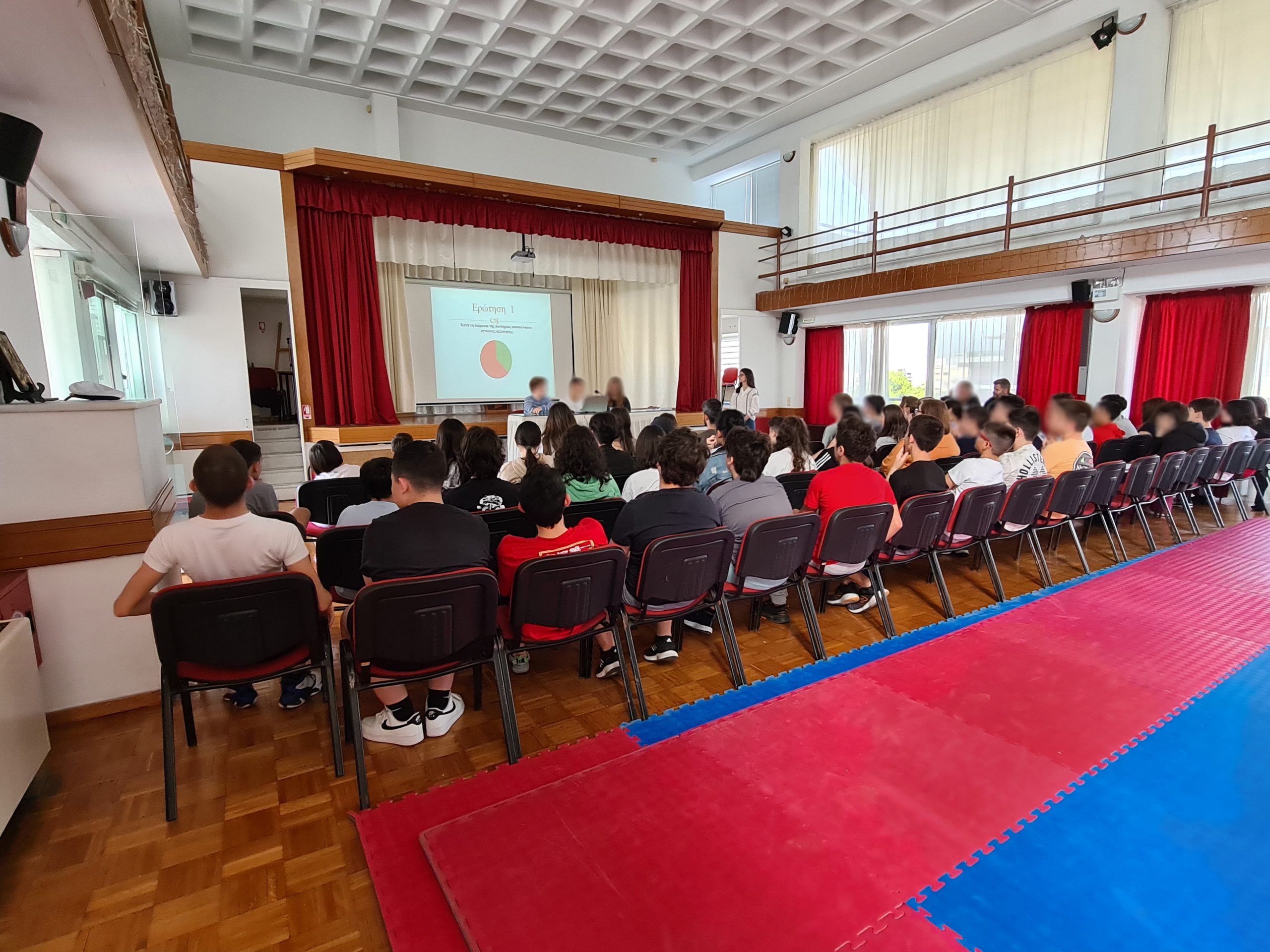 PAFSE at the Junior High School of Xenopoulos Schools in Greece