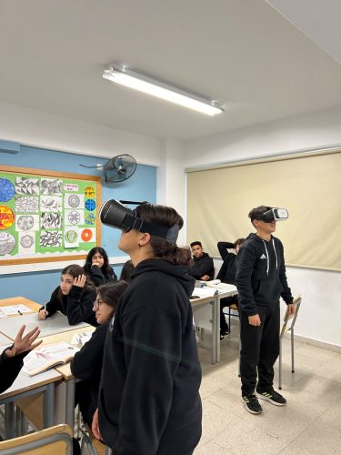 Paralimni Gymnasium: Using Virtual and Augmented Reality Technologies for the investigation of a socio-scientific issue about vaccination